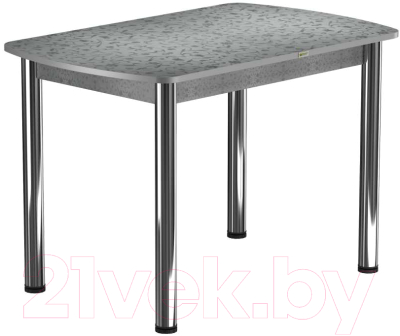 Обеденный стол Васанти Плюс БРП 120x80/3/ОА (хром/алюминий)