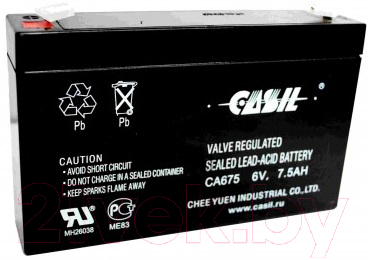 Батарея для ИБП Casil CA675 (7.5 A/ч)