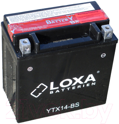 Мотоаккумулятор Loxa YTX14-BS (12 А/ч)