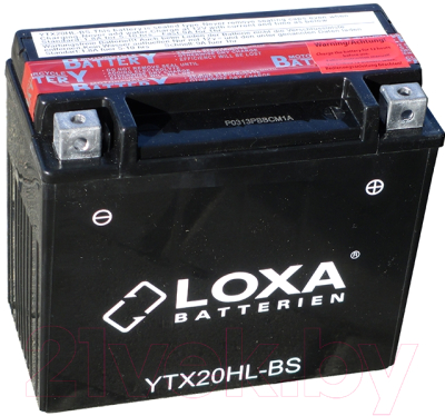 Мотоаккумулятор Loxa YTX20HL-BS 18 А/ч