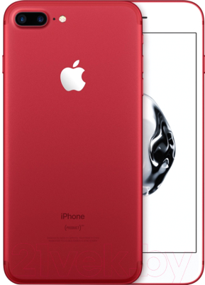 Смартфон Apple iPhone 7 Plus Special Edition 128GB / MPQW2 (красный)