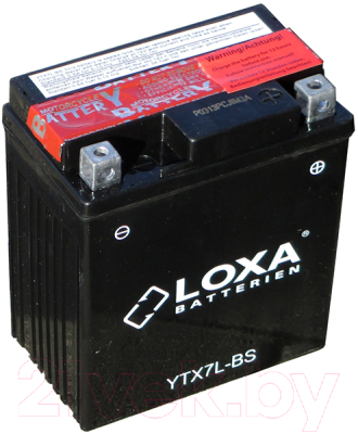 Мотоаккумулятор Loxa YTX7L-BS (6 А/ч)