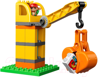 Конструктор Lego Duplo Большая стройплощадка 10813