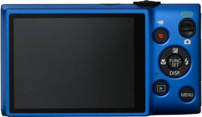 Компактный фотоаппарат Canon DIGITAL IXUS 135 (синий) - вид сзади