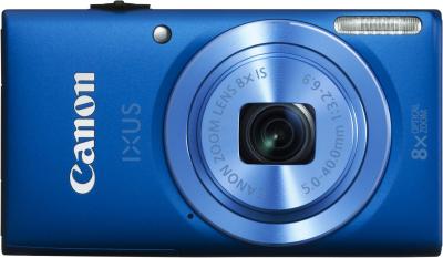 Компактный фотоаппарат Canon DIGITAL IXUS 135 (синий) - вид спереди