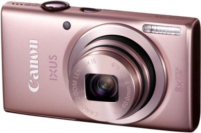 Компактный фотоаппарат Canon DIGITAL IXUS 135 (розовый) - общий вид