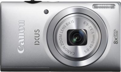 Компактный фотоаппарат Canon DIGITAL IXUS 140 Silver - вид спереди
