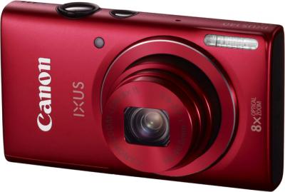 Компактный фотоаппарат Canon DIGITAL IXUS 140 (красный) - общий вид