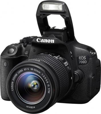 Зеркальный фотоаппарат Canon EOS 700D Kit 18-55 IS STM - общий вид