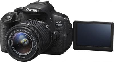 Зеркальный фотоаппарат Canon EOS 700D Kit 18-55 IS STM - общий вид