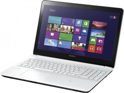 Ноутбук Sony Vaio SVF1521M1RW - вид сбоку 