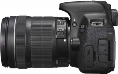 Зеркальный фотоаппарат Canon EOS 700D Kit 18-135 STM - вид сбоку
