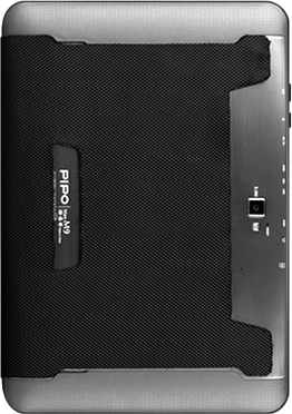 Чехол для планшета PiPO DS1006 Black - вид с задней стороны
