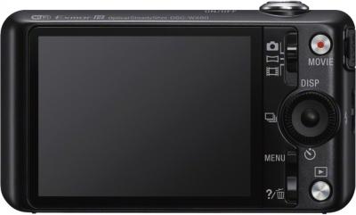 Компактный фотоаппарат Sony Cyber-shot DSC-WX80 Black - вид сзади