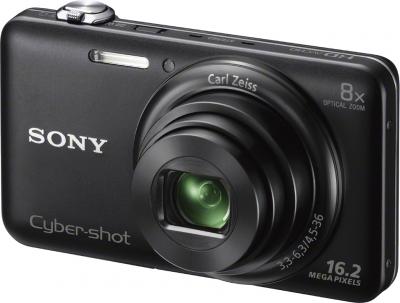 Компактный фотоаппарат Sony Cyber-shot DSC-WX80 Black - общий вид