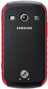 Смартфон Samsung S7710 Galaxy Xcover 2 Black-Red (GT-S7710 KRASER) - вид сзади