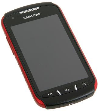 Смартфон Samsung S7710 Galaxy Xcover 2 Black-Red (GT-S7710 KRASER) - общий вид