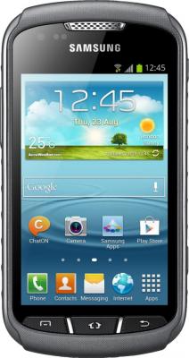 Смартфон Samsung S7710 Galaxy Xcover 2 Gray (GT-S7710 TAASER) - вид спереди