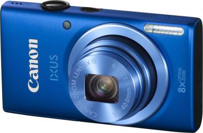 Компактный фотоаппарат Canon DIGITAL IXUS 132 (голубой) - общий вид