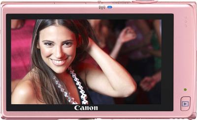 Компактный фотоаппарат Canon IXUS 240 HS Light Pink - вид сзади