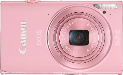 Компактный фотоаппарат Canon IXUS 240 HS Light Pink - вид спереди