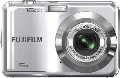 Компактный фотоаппарат Fujifilm FinePix AX650 Silver - вид спереди