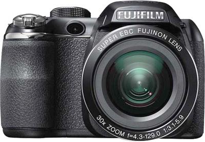 Компактный фотоаппарат Fujifilm FinePix S4900 Black - общий вид