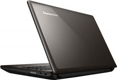 Ноутбук Lenovo G580 (59362133) - вид сзади 