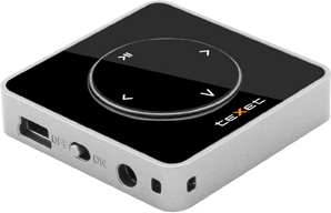 MP3-плеер Texet T-139 (4Gb) Silver - вид сбоку
