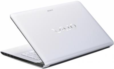 Ноутбук Sony Vaio SVE1713M1RW - вид сзади 
