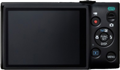 Компактный фотоаппарат Canon DIGITAL IXUS 135 (черный) - вид сзади