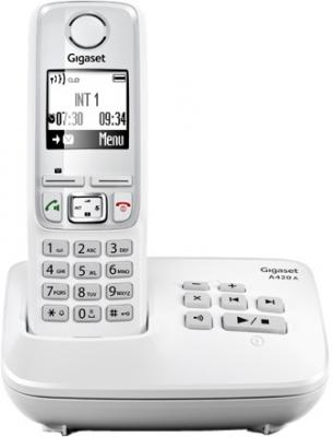 Беспроводной телефон Gigaset A420A White - общий вид