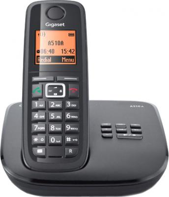 Беспроводной телефон Gigaset A510A System Black - общий вид