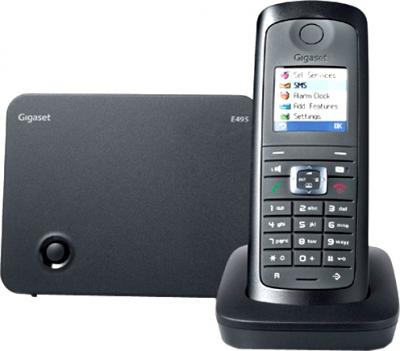 Беспроводной телефон Gigaset E495 Black - общий вид