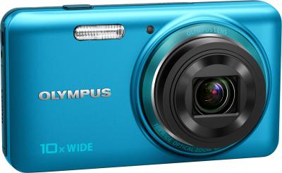 Компактный фотоаппарат Olympus VH-520 (синий) - общий вид