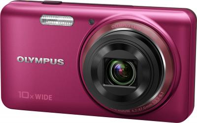 Компактный фотоаппарат Olympus VH-520 (красный) - общий вид