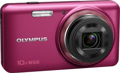 Компактный фотоаппарат Olympus VH-520 (красный) - общий вид