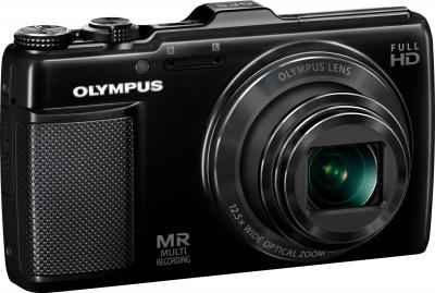 Компактный фотоаппарат Olympus SH-25MR Black - общий вид