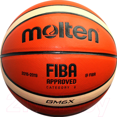 Баскетбольный мяч Molten GM6X FIBA