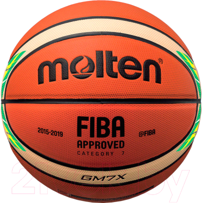 Баскетбольный мяч Molten GM7X FIBA