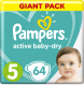 Подгузники детские Pampers Active Baby-Dry 5 Junior (64шт) - 