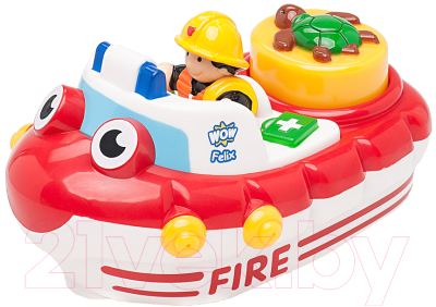 Катер игрушечный WOW Пожарный катер Феликс 01017