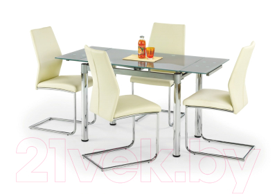 Обеденный стол Halmar Logan 2 (серый)