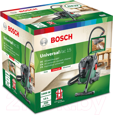 Профессиональный пылесос Bosch Universal Vac 15 (0.603.3D1.100)