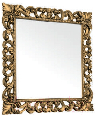 Зеркало Bliss Искушение-2 / 0459.8 (патина золото)