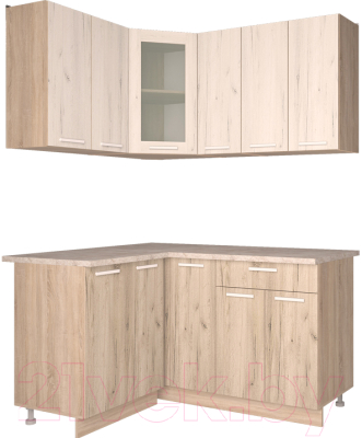 

Готовая кухня Интерлиния, Мила 12x15