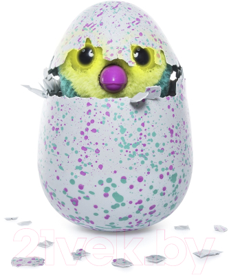 Интерактивная игрушка Hatchimals Пингвинчик вылупляющийся из яйца 6034333/19100 (бирюзовый)