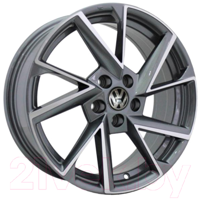 Литой диск Replay Volkswagen VV12-S 16x6.5" 5x100мм DIA 57.1мм ET 35мм GMF