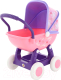 Коляска для куклы Полесье Arina №2 4 колеса / 48219 (розовый) - 