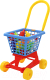 Тележка игрушечная Полесье Supermarket №1 с набором продуктов / 42989 (в сеточке) - 